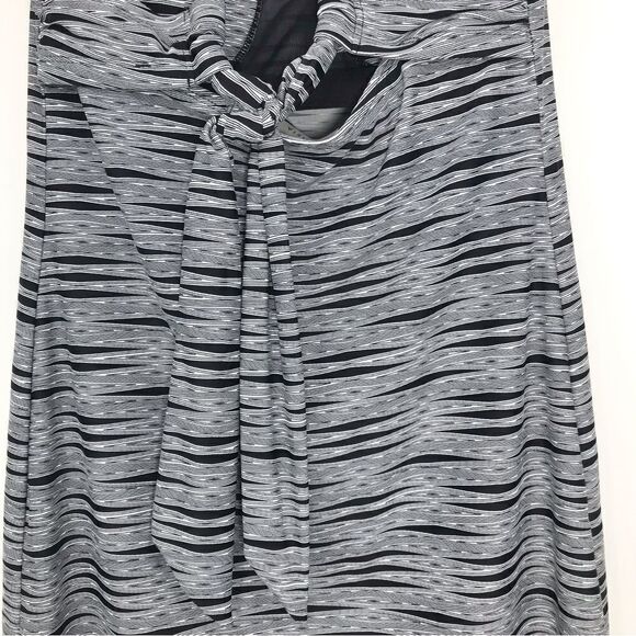 Athleta KIKI Black Gray Halter Athleisure Swim Dress - Picture 10 of 12